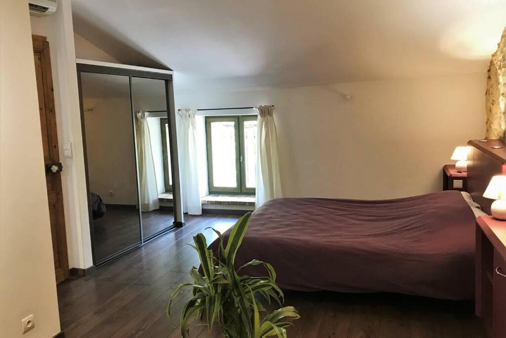 Coeur De Goudargues! 3 Ch, 3 Sdb, Exterieur, Clim Apartment Exterior photo